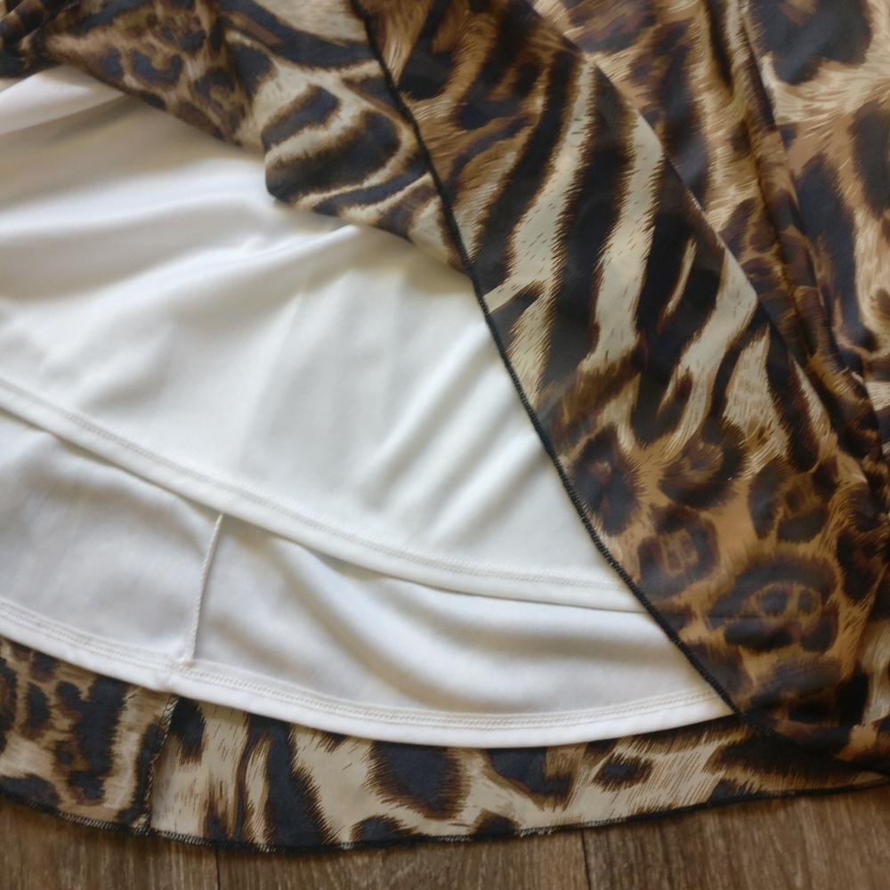 💎✨ Leopard Print Maxi Skirt - Picture 3 of 4